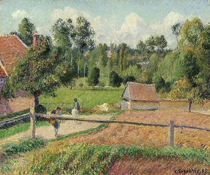 Camille Pissarro View from the Artist's Window Germany oil painting art